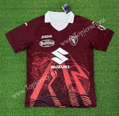 ( S-4XL ) 2023-2024 Torino FC Red Thailand Soccer Jersey AAA-403