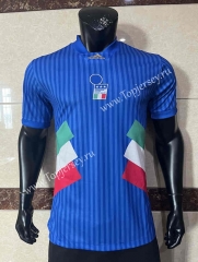 Player Version 2023-2024 Italy Blue Thailand Soccer Jersey AAA-CS