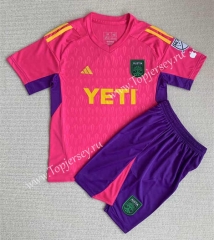 2023-2024 Austin FC Goalkeeper Pink Soccer Uniform-AY