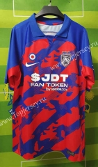 2023-2024 Johor Darul Ta'zim Home Red&Blue Thailand Soccer Jersey AAA-HR