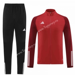 Red Thailand Soccer Jacket Uniform-LH