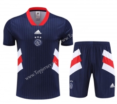 2023-2024 Ajax Royal Blue Thailand Training Soccer Uniform-4627