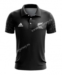 2023 All Blacks Black Thailand Rugby Shirt