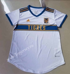2022-2023 Tigres UANL 2nd Away White Women Thailand Soccer Jersey-4056
