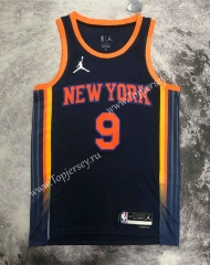 2023 Jordan Limited Version New York Knicks Black #9 NBA Jersey-311
