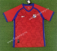 (S-4XL) 2023-2024 Panama Home Red Thailand Soccer Jersey AAA-403
