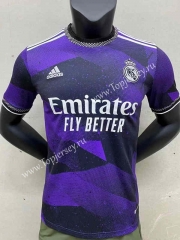 2023-2024 Special Version Real Madrid Purple Thailand Soccer Jersey AAA-C2045