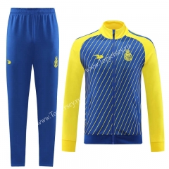2023-2024 Al-Nassr FC Blue Thailand Soccer Jacket Unifrom-LH
