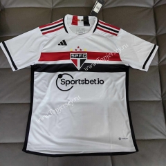 2023-2024 Sao Paulo Futebol Clube Home White Thailand Soccer Jersey AAA-888