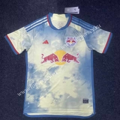 (S-4XL) 2023-2024 New York Red Bulls Home Yellow Thailand Soccer Jersey AAA-0871