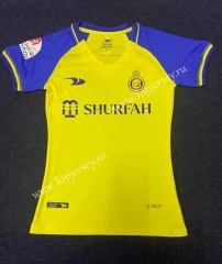2022-2023 Al-Nassr FC Home Yellow Women Thailand Soccer Jersey AAA-2390