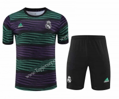 2023-2024 Real Madrid PurpleGreen Thailand Soccer Uniform-418