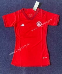 2023-2024 Brazil SC Internacional Home Red Women Thailand Soccer Jersey AAA-4927