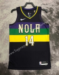 2023 City Edition New Orleans Pelicans Black #14 NBA Jersey-311