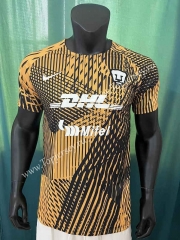 2022-2023 Special Version Pumas UNAM Yellow&Black Thailand Soccer Jersey AAA-305