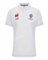 2023-2024 France White Thailand Rugby Shirt