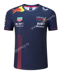 2023 Red Bull Round Collar Royal Blue Formula One Racing Suit
