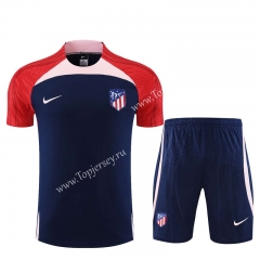 2023-2024 Atletico Madrid Royal Blue Thailand Training Soccer Uniform