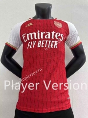 Player Version 2023-2024 Arsenal Home Red Thailand Soccer Jersey AAA-6886