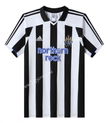 Retro Version 03-05 Newcastle United Black&White Thailand Soccer Jersey AAA-7505