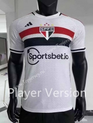 Player Version 2023-2024 Sao Paulo Futebol Clube Home White Thailand Soccer Jersey AAA-9663