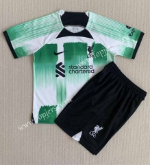 2023-2024 Concept Version Liverpool White&Green Soccer Uniform-AY