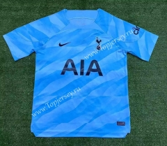 2023-2024 Tottenham Hotspur Goalkeeper Blue Thailand Soccer Jersey AAA-416