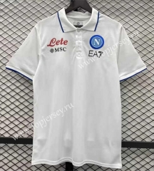 2023-2024 Napoli White Thailand Polo Shirt-7358