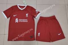 2023-2024 Liverpool Home Red Soccer Uniform-718