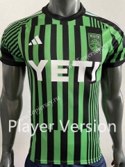 Player Version 2023-2024 Austin FC Home Black&Green Thailand Soccer Jersey AAA-518