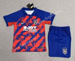 2023-2024 Johor Darul Ta'zim Red&Blue Soccer Uniform-SJ