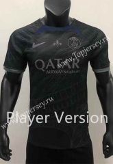 Player Version 2023-2024 Special Version Paris Black Thailand Soccer Jersey AAA-1959