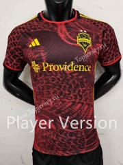 Player Version 2023-2024 Seattle Sounders FC Red Thailand Soccer Jersey AAA-9926