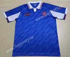 2023-2024 Commemorative Version Rangers Blue Thailand Soccer Jersey AAA-HR