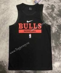 2023 Chicago Bulls Black NBA Training Jersey-311