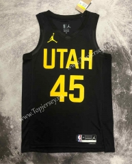 2023 Jordan Limited Version Utah Jazz Black #45 NBA Jersey-311