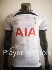 Player Version 2023-2024 Tottenham Hotspur Home White Thailand Soccer Jersey AAA-518