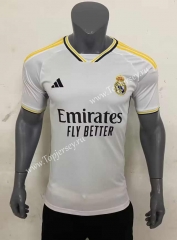 2023-2024 Real Madrid Home White Thailand Soccer Jersey AAA-416
