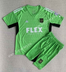 2023-2024 Los Angeles FC Goalkeeper Green Soccer Uniform-AY