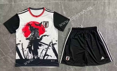 Samurai Special Edition 2023-2024 Special Version Japan White Soccer Uniform-8975