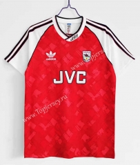 Retro Version 90-92 Arsenal Home Red Thailand Soccer Jersey AAA-C1046
