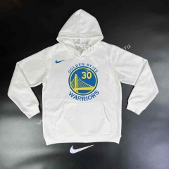 Golden State Warriors White Tracksuit Top With Hat-GDP