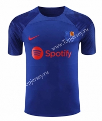 2023-2024 Barcelona Blue Thailand Soccer Jersey AAA-418