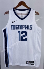 2022-2023 Memphis Grizzlies White #12 NBA Jersey-311