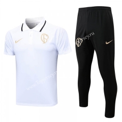 2023-2024 Corinthians White Thailand Polo Uniform-815