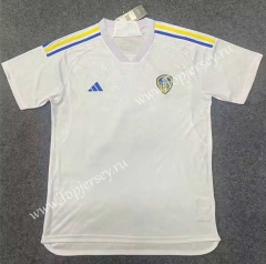 2023-2024 Leeds United Home White Thailand Soccer Jersey AAA