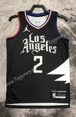 2023 Jordan Limited Version Los Angeles Clippers Black #2 NBA Jersey-311