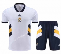2023-2024 Real Madrid White Thailand Soccer Uniform-0299