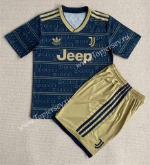 2023-2024 Concept Version Juventus Black Soccer Uniform-AY