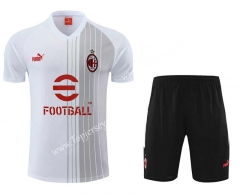 2023-2024 AC Milan White Thailand Soccer Uniform-4627